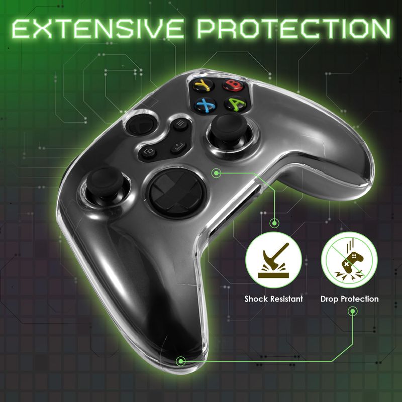 Insten Controller Skin Cover Case Compatible with Xbox Series X/S, Pro