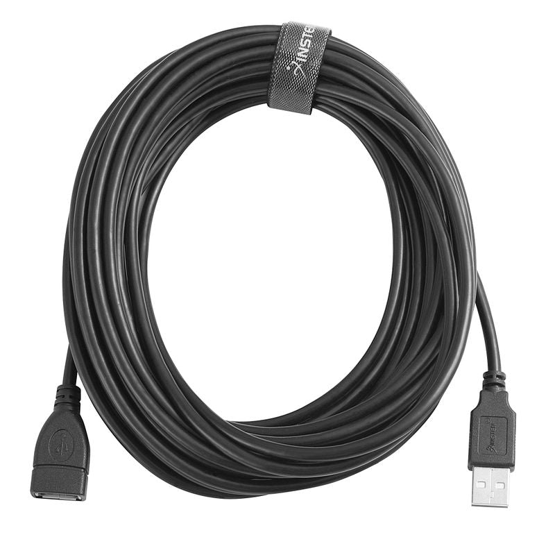 6 ft Black USB 2.0 Extension Cable A to A - M/F